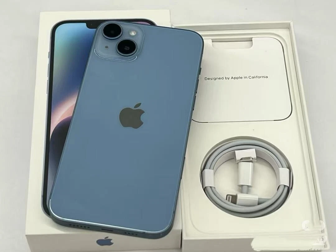 Original Apple iPhone 14 Plus 128GB 256GB ROM 6GB RAM 6.7"  OLED Face ID NFC A15 5G