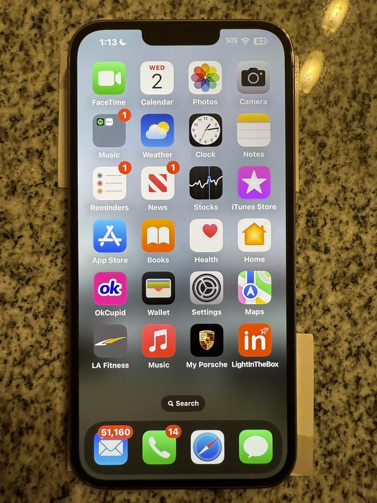 Original Unlocked iPhone 13 Pro Max 6.7" Super Retina OLED 128GB 256GB ROM 6GB RAM A15 IOS Face ID NFC 5G LTE Mobile Phone